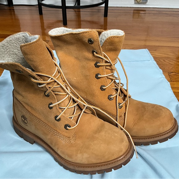 ᴡᴀᴛᴇʀᴘʀᴏᴏꜰ ʙᴏᴏᴛꜱ , ʙʀᴀɴᴅ: ᴛɪᴍʙᴇʀʟᴀɴᴅ ,ꜱɪᴢᴇ 7.5 ᴜꜱ , ᴄᴏʟᴏʀ: ᴡʜᴇᴀᴛ ɴᴜʙᴜᴄᴋ - Picture 4 of 7